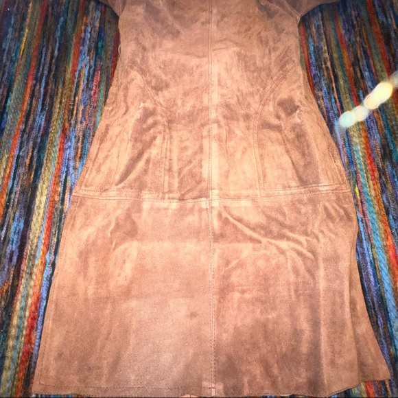 Made in Israel Full Suede Leather Garment by Beged-Or. - Picture 6 of 7